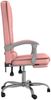 vidaXL Bürostuhl mit Massagefunktion Rosa Kunstleder, Drehbar [349671] Bild 4