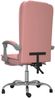 vidaXL Bürostuhl mit Massagefunktion Rosa Kunstleder, Drehbar [349671] Bild 5