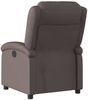 vidaXL Relaxsessel Elektrisch Dunkelbraun Echtleder 3204255 Bild 5
