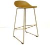 Barhocker Ellen skandinavisches Design gelb 76 cm - 2er Set Bild 5