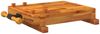vidaXL Werkbankplatte mit Schraubstock 52 x 44 x 9,5 cm Massivholz Akazie 353786 Bild 5