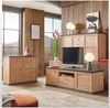 XORA 'BENTON' Schuhkommode, MDF Eiche braun, 90.2 x 108.5 x 38.5 cm, 4 Fachböden Bild 4