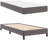 vidaXL Bettrahmen mit Matratze Grau 90 x 190 cm Stoff 3398606 Bild 5