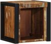 vidaXL Nachttische 2 Stk. Mehrfarbig 40x35x40 cm Altholz Massivholz 4015960 Bild 2
