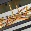 Elstead Styx LED Deckenleuchte schwarz gold 3000K Bild 3