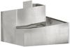 vidaXL Garten-Pflanzgefäß Silber 60 x 60 x 50 cm Verzinkter Stahl 873576 Bild 2