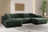 Kaiser Möbel Ecksofa Ecksofa, Eckcouch U form, SIENA stoff Poso Bild 5