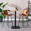Bronx71 Bartisch Nils quadratisch Eichenlook Melamin 60x60x109 cm Bild 4