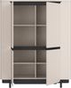 Highboard Venedig / Vodol, Holzwerkstoff, Beige, 130 x 161 x 45 cm Bild 4