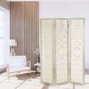 CREEDWOOD Paravent RAUMTEILER "BOHO", 166x123 cm, Makramee, grau, Deko Paravent Bild 3