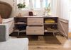 Sideboard Akazie 180x42x75 weiß lackiert MOSAYK #200 Bild 4