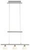 Brilliant Leuchten No. G70579-15 LED Pendelleuchte Tonja 3-flg chrom weiß Bild 2
