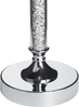 Kerzenständer ABBEVILLE Glas 48 cm Silber Bild 5