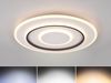 Reality LED Deckenleuchte Jora Ø 60 cm weiß matt 55 W warmweiß-kaltweiß dimmbar Bild 1