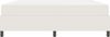 vidaXL Bettrahmen mit Matratze Creme 180 x 200 cm Stoff 3399137 Bild 5