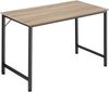 tectake Schreibtisch Schrebitisch (1-St, 1 tlg), Geradliniger Schreibtisch im minimalistischen Industrie-Stil Bild 5
