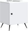 vidaXL Nachttisch 2 pcs Weiß 43 x 34,5 x 50 cm Holzwerkstoff 895486 Bild 2
