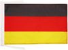 AZ FLAG - Flagge Deutschland - 45x30 cm Mit Kordel - Deutsche Fahne 30x45 cm - Flaggen Bild 1