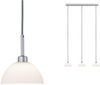 Paulmann No. 70925 Pendelleuchte Parana 3-flammig Weiß, Chrom matt Bild 4