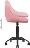 vidaXL Bürostuhl Rosa Samt 3088851 Bild 5