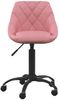 vidaXL Bürostuhl Rosa Samt 3088851 Bild 2