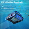 EVERCROSS BOT U8 Poolroboter Wand und Boden, Intelligenter Navigation, 120 Min Akkulaufzeit, Kabellos Poolsauger bis 200m² Pools (Schwarz-APP) Bild 3