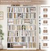 Homfa Bücherregal 212 cm hoch Standregal Bücherschrank Regal, mit 14 Fächern Raumteiler Aufbewahrungsregal 116x28,5x212 weiß Bild 4
