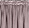 Samtvorhang Velours Vorhänge zum Wohnzimmer Prachtvoll Elegant rosa 135x300 cm Kräuselband Bild 3