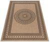Teppium Teppich Vintage Design, Rechteckig, Höhe: 5 mm, Outdoor Teppich Vintage Design Natur Optik für Küche Balkon Terrasse Bild 4