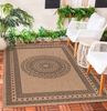 Teppium Teppich Vintage Design, Rechteckig, Höhe: 5 mm, Outdoor Teppich Vintage Design Natur Optik für Küche Balkon Terrasse Bild 5