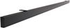 Deco-Raum® Gardinenschiene Innenlauf Loft | Befestigung: Deckenträger | Größe: 260cm | Material: Aluminium | Farbe: Schwarz Bild 1