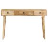 vidaXL Konsolentisch 115 x 35 x 76 cm Massivholz Mango [320803] Bild 3