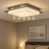 LED Deckenleuchte mit eleganten Kristallen Bild 2