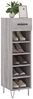 vidaXL Schuhschrank Grau Sonoma 30x35x105 cm Holzwerkstoff 829674 Bild 3