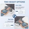 Kityhome Nackenstützkissen Nackenstützkissen, Memory Foam Kissen für Seiten- & Rückenschläfer, Füllung: Premium Memory Foam, für Seitenschläfer, Rückenschläfer & Bauchschläfer, Einfache Reinigung, Universelle Eignung, Universelle Eignung für alle Schla... Bild 2