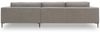 DOMO Collection Modica, Ecksofa, Microfaser silber, 329 x 173 cm Bild 5