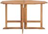 Gartentisch, Esstisch, Küchentisch Klappbar 110 x 110 x 75 cm Massivholz Teak Bild 3
