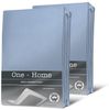 One Home Spannbettlaken Jersey, Jersey, Gummizug: rundum, (2 Stück), Double Pack mit Rundumgummizug, weich Bild 4