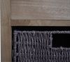 Kommode HWC-K84 mit Körben, Schrank Schubladenschrank, Holz 83x40x29cm ~ dunkelbraun, Körbe dunkelbraun Bild 4