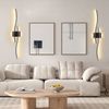 MUPOO LED Wandleuchte LED Wandleuchte Innen,Modern Wandlampe Dimmbare Wandbeleuchtung, LED fest integriert, mit Fernbedienung & Touch Steuerung,Timer,für Schlafzimmer,Wohnzimmer Bild 3