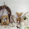 Logbuch-Verlag Geschenkbox 25 kleine Papiertüte braun rot weiß HERZ Frohe Ostern Verpackung 16,5 Bild 4