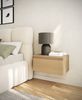 Selsey 'Bemmi' Wandnachttisch mit Schublade, Eiche Lindberg, ca. 25,5 x 49 x 32 cm Bild 3