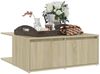 vidaXL Couchtisch Sonoma-Eiche 80x80x31 cm Holzwerkstoff 806879 Bild 3