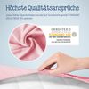 Julius Zöllner Spannbettlaken Jersey rosa,40x90 cm Bild 5