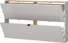 Germania Schuhschrank 1392-605 GW-Ameca, in Kaschmir/Navarra-Eiche, geringe Tiefe - ideal für schmale Flure, 140 x 83 x 18 cm (BxHxT) Bild 4