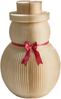 Weihnachtsdekoration 2er Set KLARALVEN Schneemann 90 124 cm Beige Bild 5