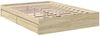 vidaXL Bettgestell mit Schubladen Sonoma-Eiche 140x190cm Holzwerkstoff 3280687 Bild 3