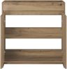 vidaXL Badunterschrank Artisan-Eiche 78,5 x 37,5 x 81 cm Holzwerkstoff 890791 Bild 3
