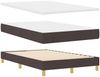 vidaXL Boxspringbett mit Kissen Dunkelbraun 120 x 190 cm Stoff 3338982 Bild 5