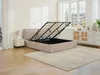 Vente-unique - TENESE Bett Stoff Beige - B 225 cm x H 95 cm x L 193 cm Bild 3